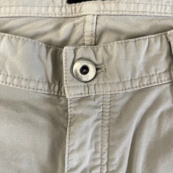 Brioni Men's Khaki Cotton Stretch Garment Dye Straight Trousers SN Meribel 38x34 - Picture 8 of 11